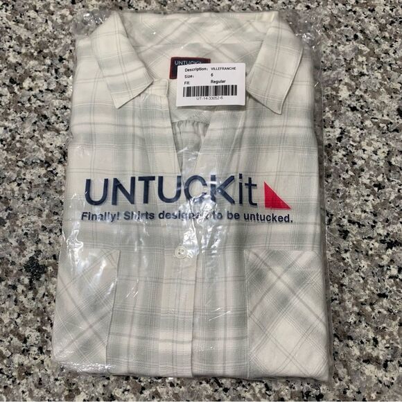 UNTUCKit Top 6 Plaid White Holiday Gift Stocking Stuffer Gifts for Her Under $20 - Picture 10 of 10